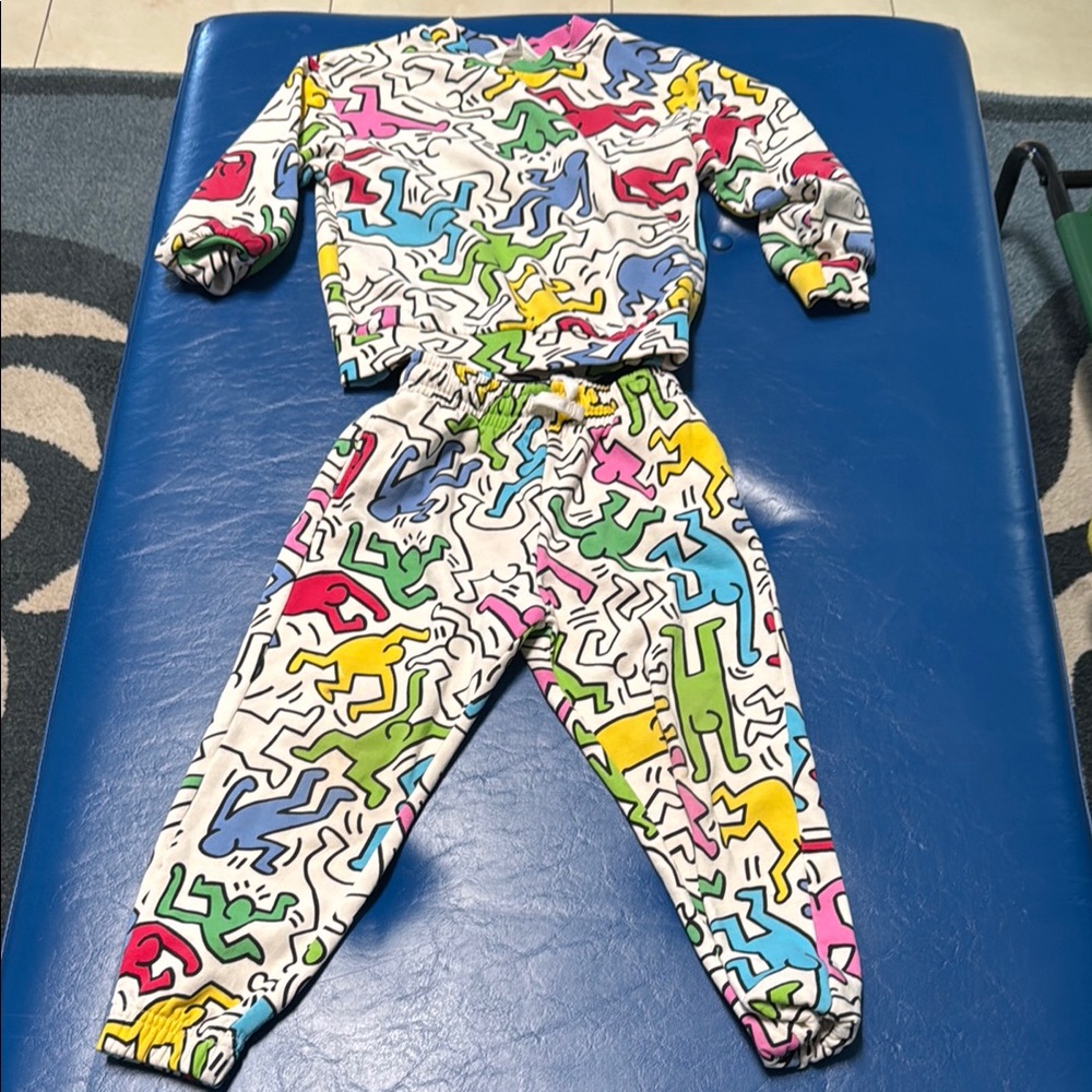 H&M Keith Haring matching set size 5